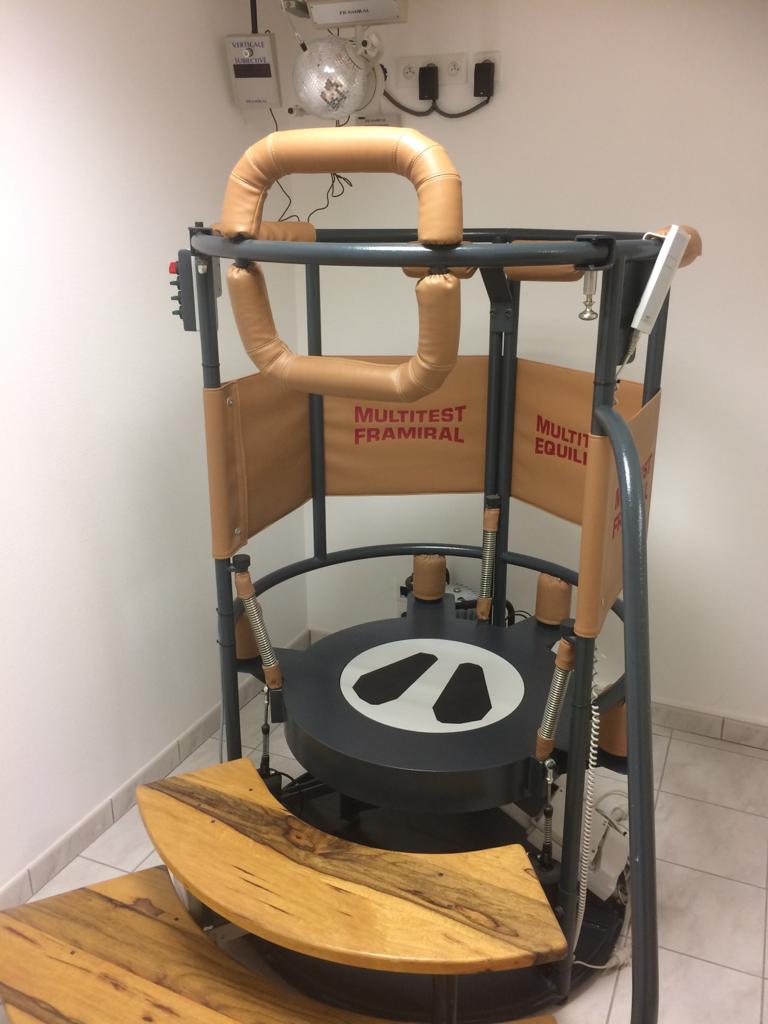 Photo instrument rééducation vestibulaire